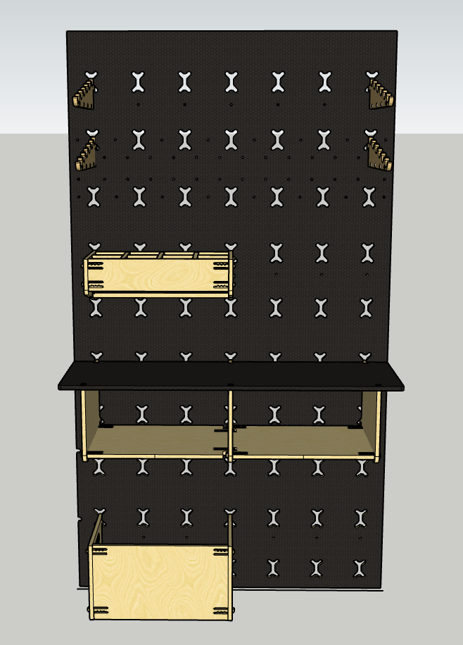 1.2m Ultimate Garage Fishing Station  And Storage