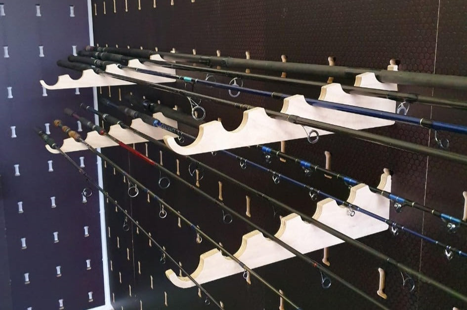 Horizontal Fishing Rod Storage