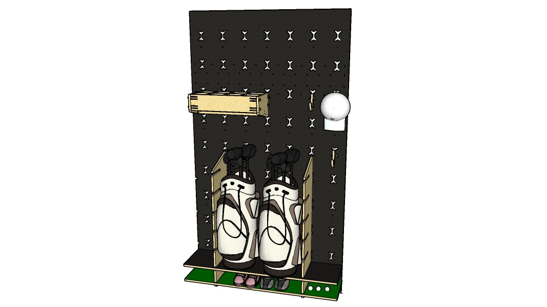 Caddy Golf Storage Rack - PCG045