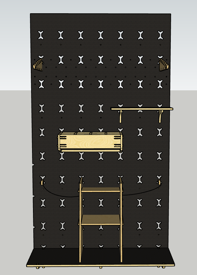 1.2m Golf Bag and Fishing Rod Storage