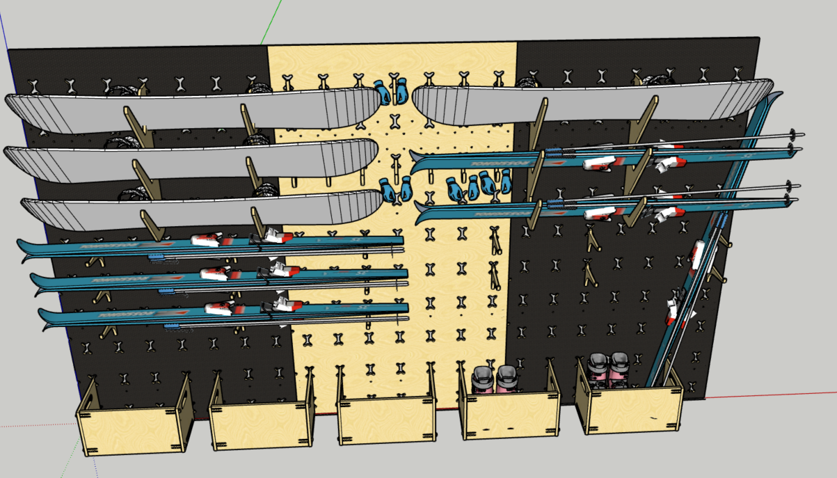 The 3.6m Water/Snow Ski Package (3 Panel)